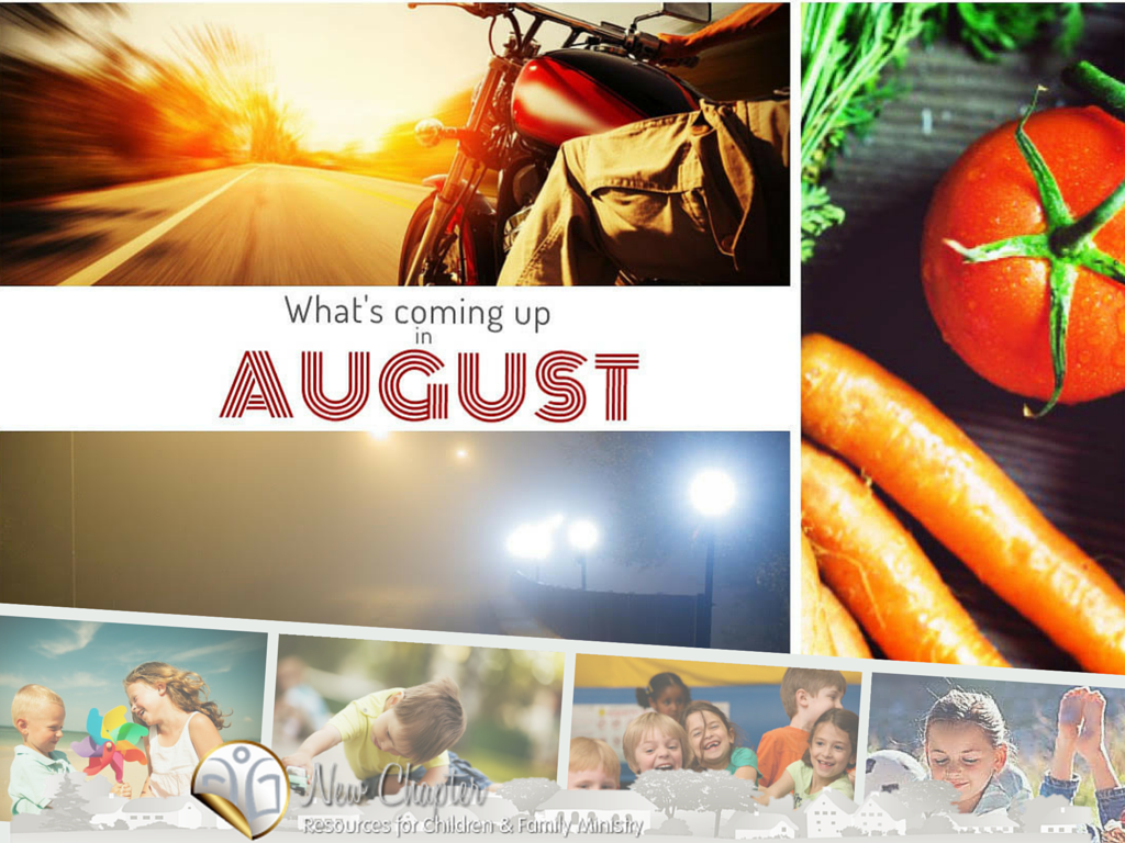 op 10 things for kidmin to do in August
