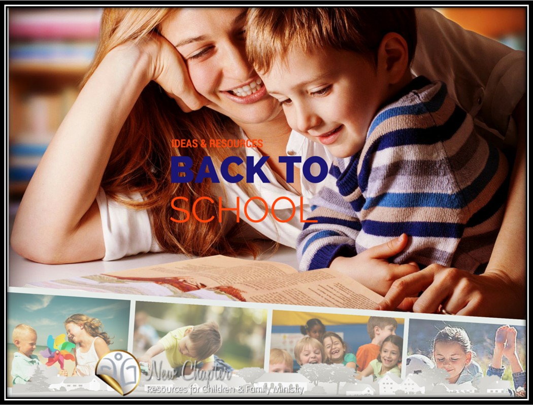Awesome ideas & resources for kidmin Back-to-School events
