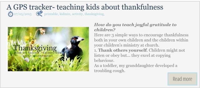 Free printable to teach kids about thankfulness