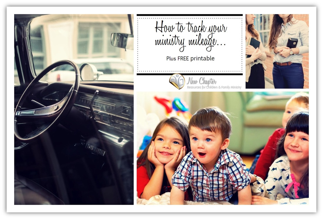 How to track your ministry mileage plus a free printable.