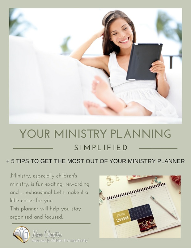 Your ministry planning simplified with the 2016 Ministry Planner + 5 planning tips.