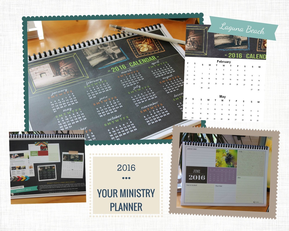 Your 2016 Ministry Planner