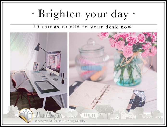 10 things to add to brighten your desk.. and your enthusiasm