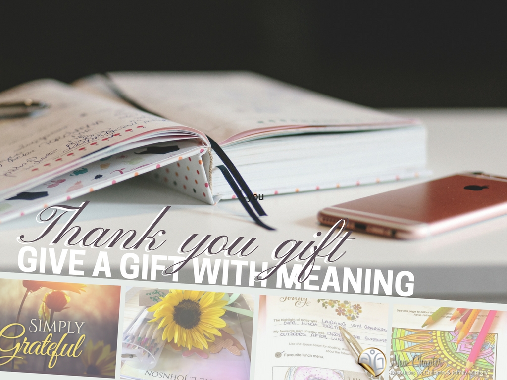 Thank you gift for your volunteers- give a gift with meaning.